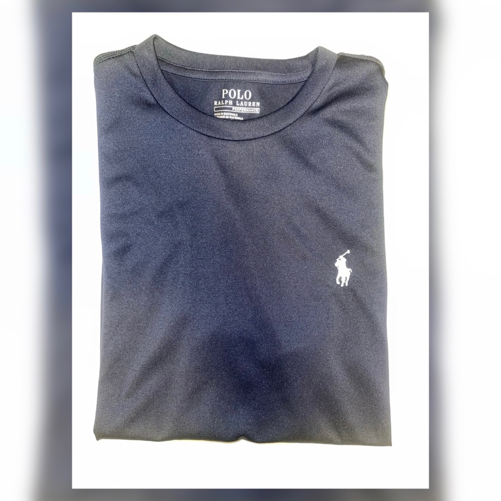 Adult S Blue polo Ralph Lauren fry fit shirt